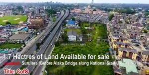 Land for sale Bode Thomas Western Avenue Surulere Lagos