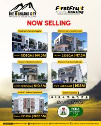 3 bedroom Land for sale Highland City Estate Sherreti Kabusa Kabusa Abuja