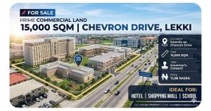 Land for sale Chevron Drive Lekki Lagos