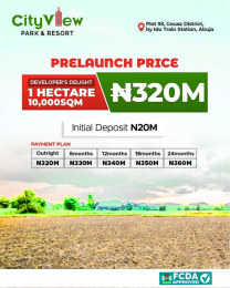 Land for sale Plot 93, Gousa District/ Citiview Park & Resort Estate/ By Idu Train Station Idu Abuja