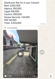 2 bedroom Flat / Apartment for rent Call Access Estate Anu Crescent Badore Ajah Lagos