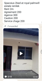 2 bedroom Flat / Apartment for rent Royal Palm Estate Badore Ajah Lagos