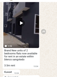 2 bedroom Flat / Apartment for rent Sangotedo Blanco Sangotedo Ajah Lagos