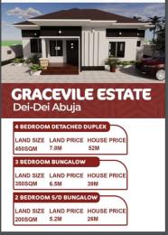 2 bedroom Land for sale Gracevile Estate Dei-Dei Abuja