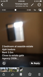 2 bedroom Flat / Apartment for rent Seaside Estate Bus Stop Badore Ajah Lagos