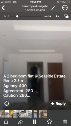 2 bedroom Flat / Apartment for rent Seaside Bus Stop Badore Ajah Lagos