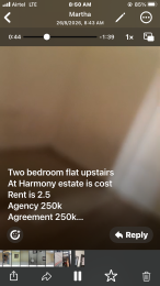 2 bedroom Flat / Apartment for rent Langbasa Harmony Estate Ado Road Ajah Lagos