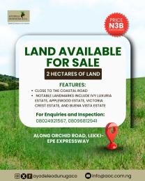 Land for sale Orchid Road Lekki Lagos