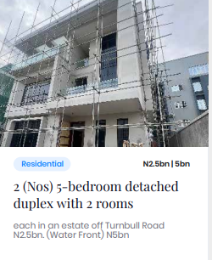 5 bedroom House for sale An Estate Off Turnbull Road, Ikoyi Ikoyi Lagos