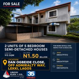5 bedroom House for sale Dan Ogbeide Close, Off Admiralty Way Lekki Lagos