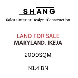 Land for sale Maryland Ikeja Lagos