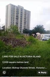 Land for sale Bishop Oluwole Ahmadu Bello Way Victoria Island Lagos