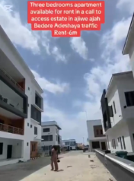 3 bedroom Flat / Apartment for rent By Ajiwe Abraham adesanya estate Ajah Lagos