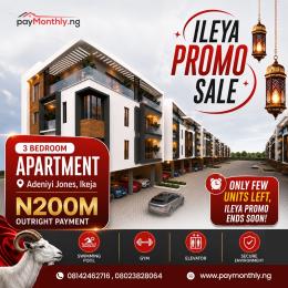 3 bedroom Flat / Apartment for sale Adeniyi Jones Ikeja Lagos