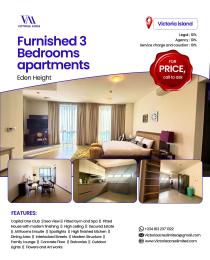 3 bedroom Flat / Apartment for rent 5 Mins Drive To Eko Hotel Roundabout Ajose Adeogun Street Victoria Island Lagos