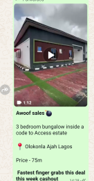 3 bedroom House for sale Olokonla Is Sangotedo Ajah Lagos