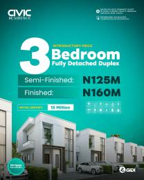 3 bedroom House for sale Inside Atlantic Nominee Layout | Gidi | Abraham Adesanya Ajah Lagos