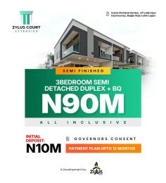 3 bedroom House for sale Omu Resort, Novare Mall, Eleko Beach Bogije Sangotedo Lagos