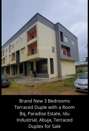 3 bedroom House for sale Paradise Estate Idu Idu Industrial (Institution and Research) Idu Abuja