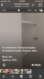 3 bedroom Flat / Apartment for rent Seaside Bus Stop Badore Ajah Lagos