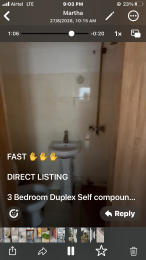 3 bedroom House for rent Ikota Bus Stop Ikota Lekki Lagos