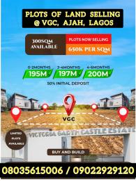 Land for sale VGC Lekki Lagos