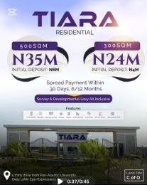 Land for sale Tiara Estate By Amen City Along Lekki Epe Expressway Eleranigbe Ibeju-Lekki Lagos