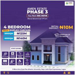 Land for sale Amen Estate Phase 3 Eleranigbe Ibeju-Lekki Lagos