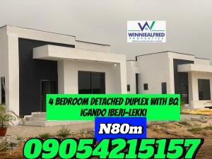 4 bedroom House for sale Eleko Ibeju-Lekki Lagos