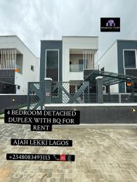 4 bedroom House for rent Ado Road Ajah Lagos