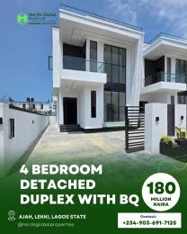 4 bedroom House for sale Ado Road Around Jubilee Bridge, Ado Ajah Lagos