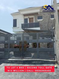 4 bedroom House for rent 2nd Toll Gate Chevron Toll Gate Lekki Lagos