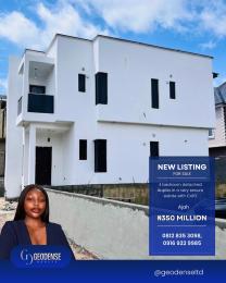 4 bedroom House for sale Sangotedo Ajah Lagos