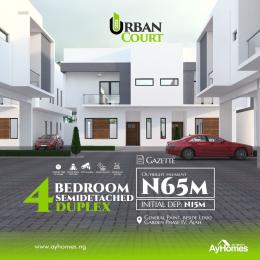 4 bedroom House for sale Urban Court General Paint, Beside Lekki Garden Phase Iv Abraham adesanya estate Ajah Lagos