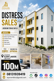 4 bedroom House for sale Sangotedo Ajah Lagos