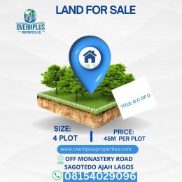 Land for sale Monastery road Sangotedo Lagos