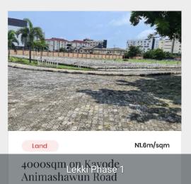 Land for sale Kayode Animashaun Street, Lekki Phase 1 Lekki Lagos