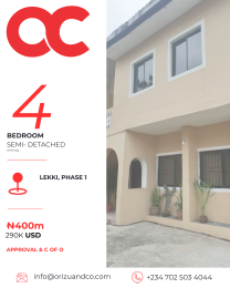 4 bedroom Flat / Apartment for sale Lekki Phase 1 Lekki Lagos