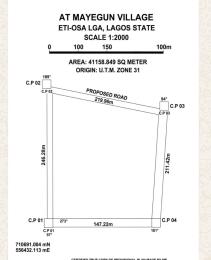 Land for sale Ologolo Lekki Lagos