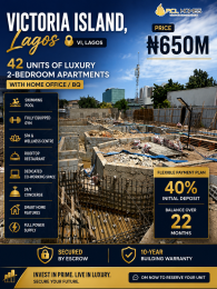 2 bedroom Flat / Apartment for sale Off Olosa Vi Lagos Victoria Island Lagos