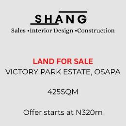 Land for sale Victory Park Estate Osapa london Lekki Lagos
