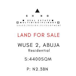 Land for sale Wuse 2 Abuja