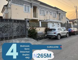 4 bedroom House for sale Surulere Lagos