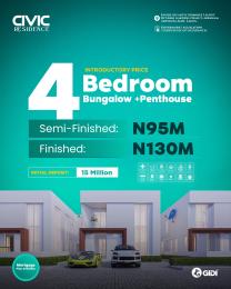 4 bedroom House for sale Inside Atlantic Nominee Layout | Gidi| Abraham Adesanya Abraham adesanya estate Ajah Lagos