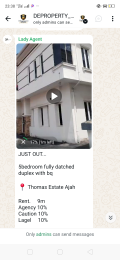 5 bedroom House for rent Thomas Estate Thomas estate Ajah Lagos