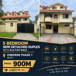 5 bedroom House for sale Osborne Foreshore Estate Ikoyi Lagos