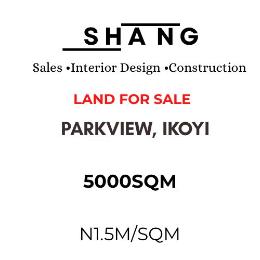 Land for sale Parkview Estate Ikoyi Lagos