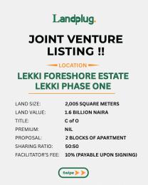 Land for sale Lekki Foreshore Estate Lekki Phase 1 Lekki Lagos