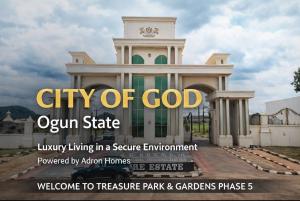 Land for sale Few Minutes Drive From Rccg Redemption Camp Treasure Parks And Gardens Phase 5 ( City Of God ) Simawa Obafemi Owode Ogun