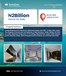 6 bedroom House for sale Ikeja Lagos